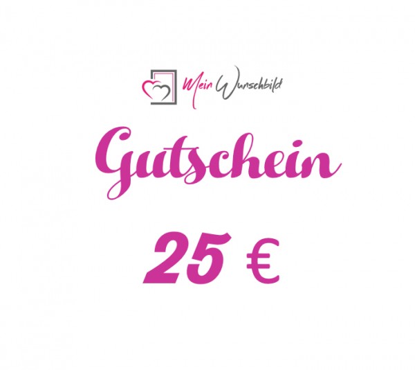 GUTSCHEIN 25€